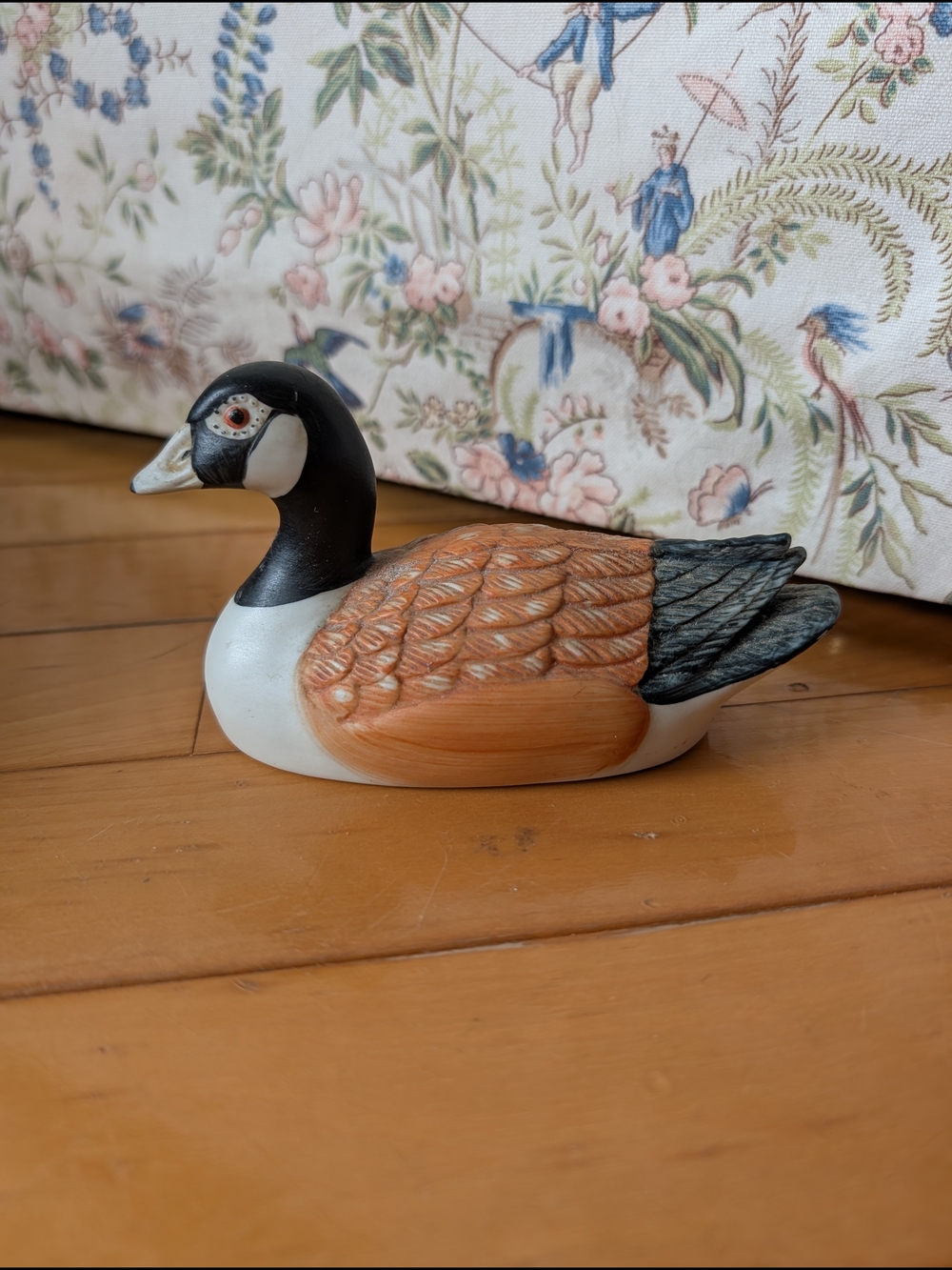 Ceramic Goose Figurine